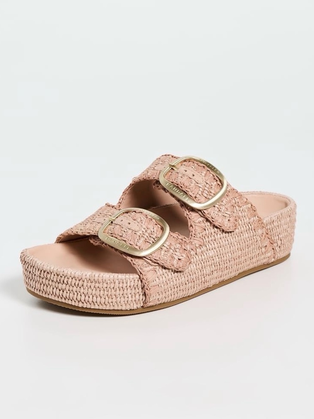 Loeffler Randall (6)-NWT
Theo Two Band Sandals in Blush